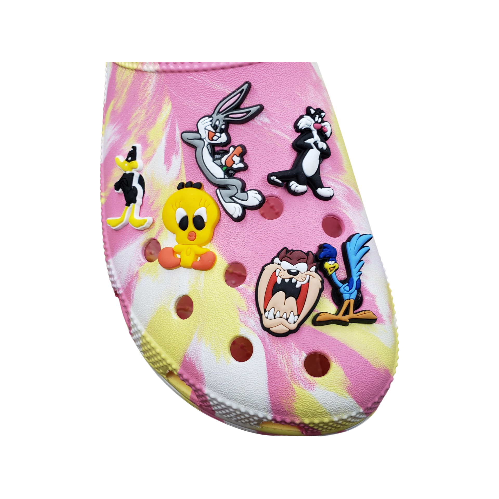 6pc Classic Cartoon Shoe Charms