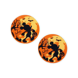 2pc Halloween Mouse Planar Resin