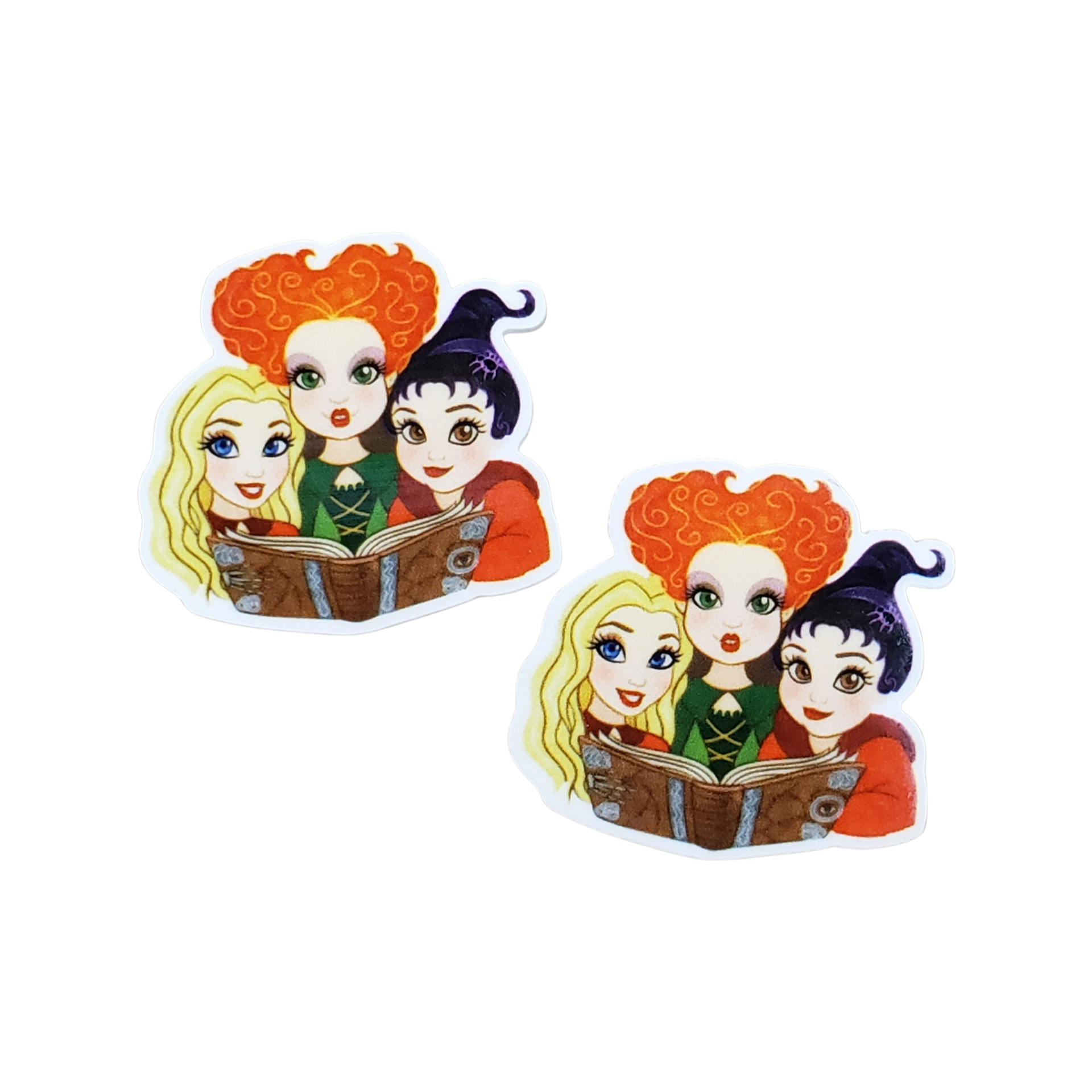 2pc Witch Trio Planar Resin