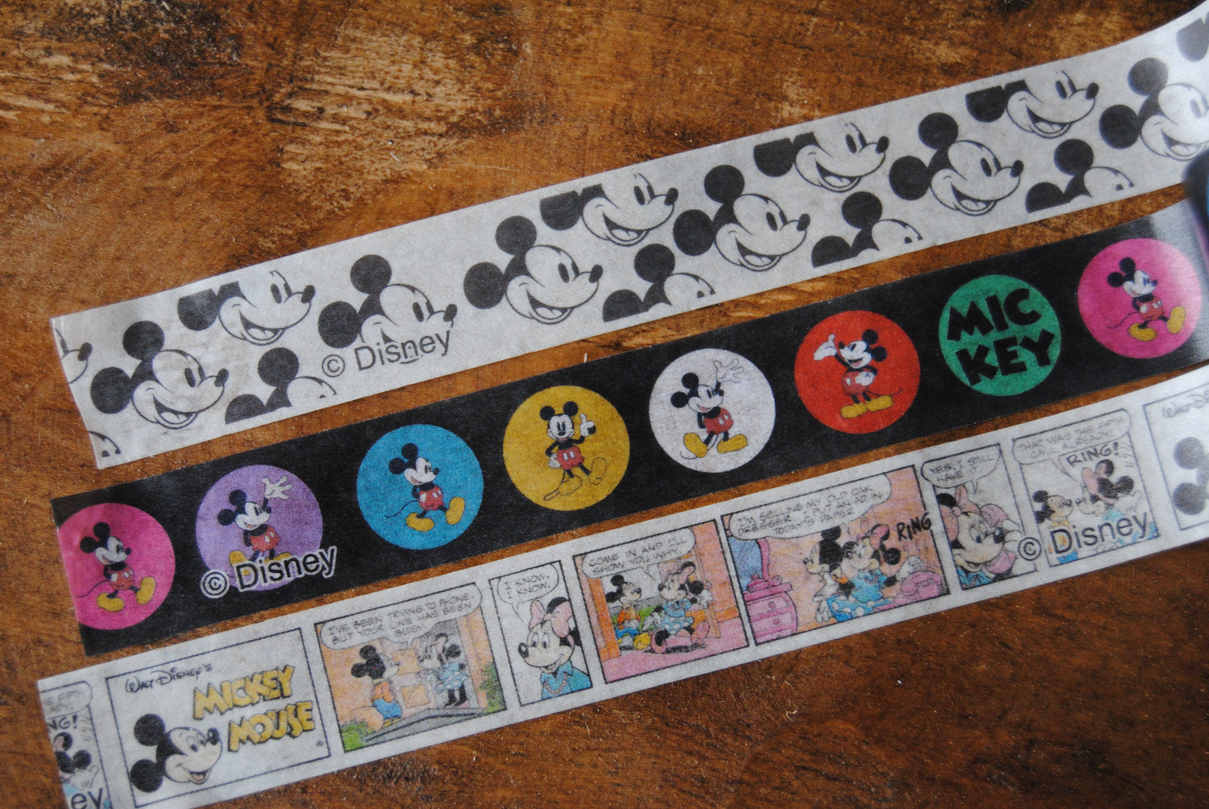 Disney Mickey & Minnie Mouse Washi Tape