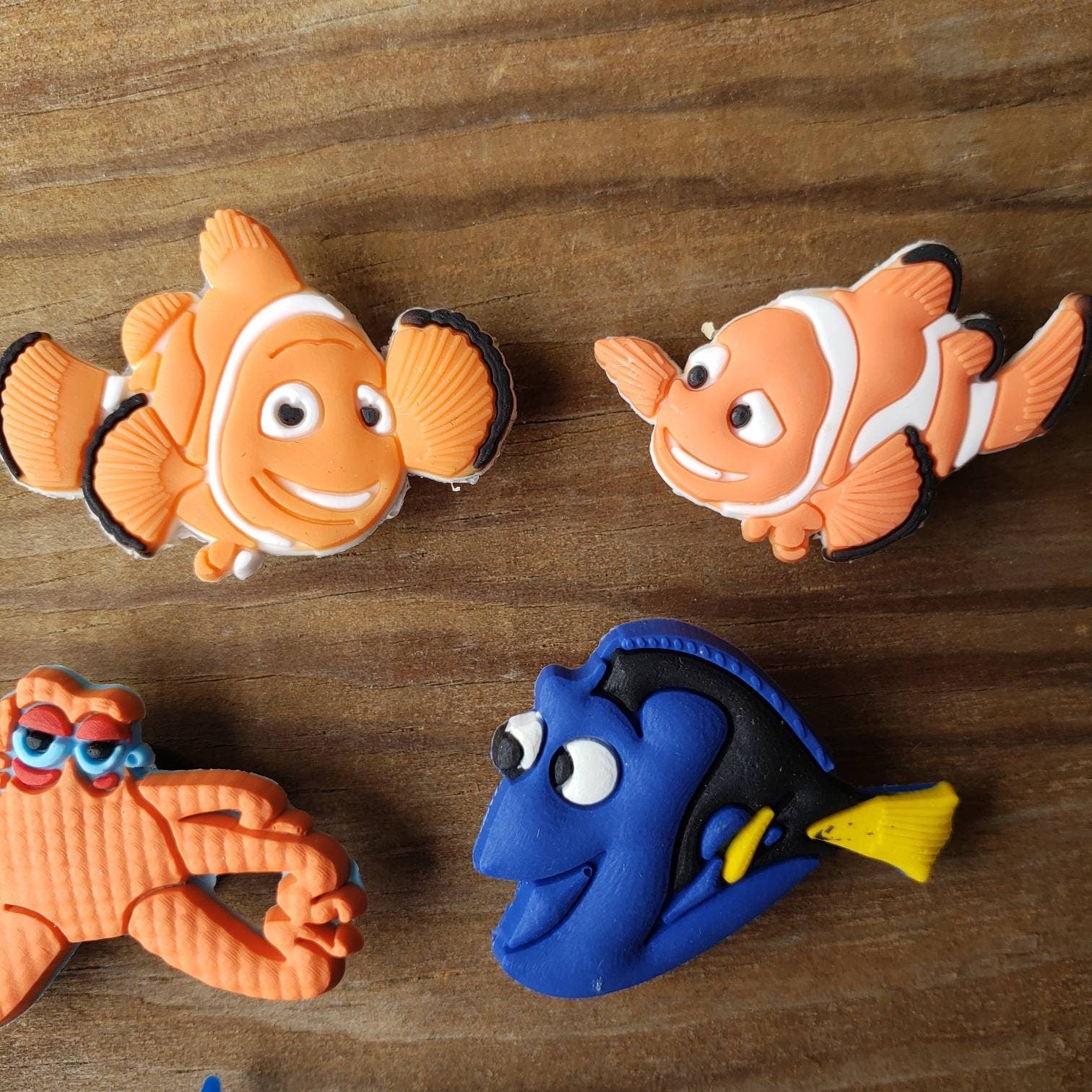 7PC Finding Nemo Shoe Charms