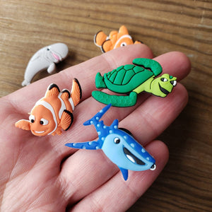 7PC Finding Nemo Shoe Charms