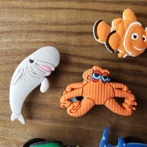 7PC Finding Nemo Shoe Charms