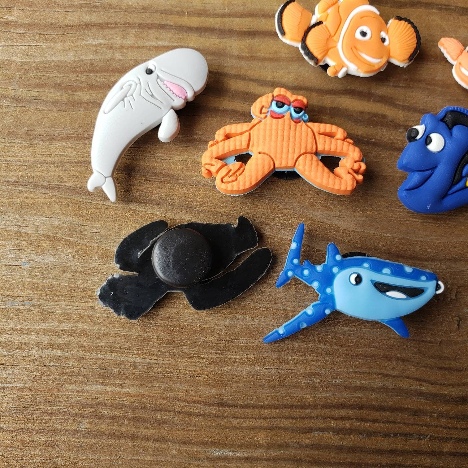 7PC Finding Nemo Shoe Charms