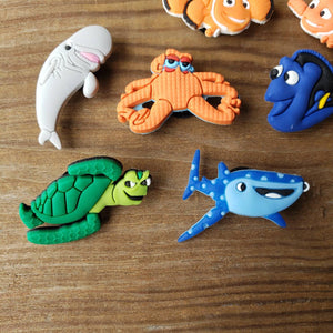 7PC Finding Nemo Shoe Charms