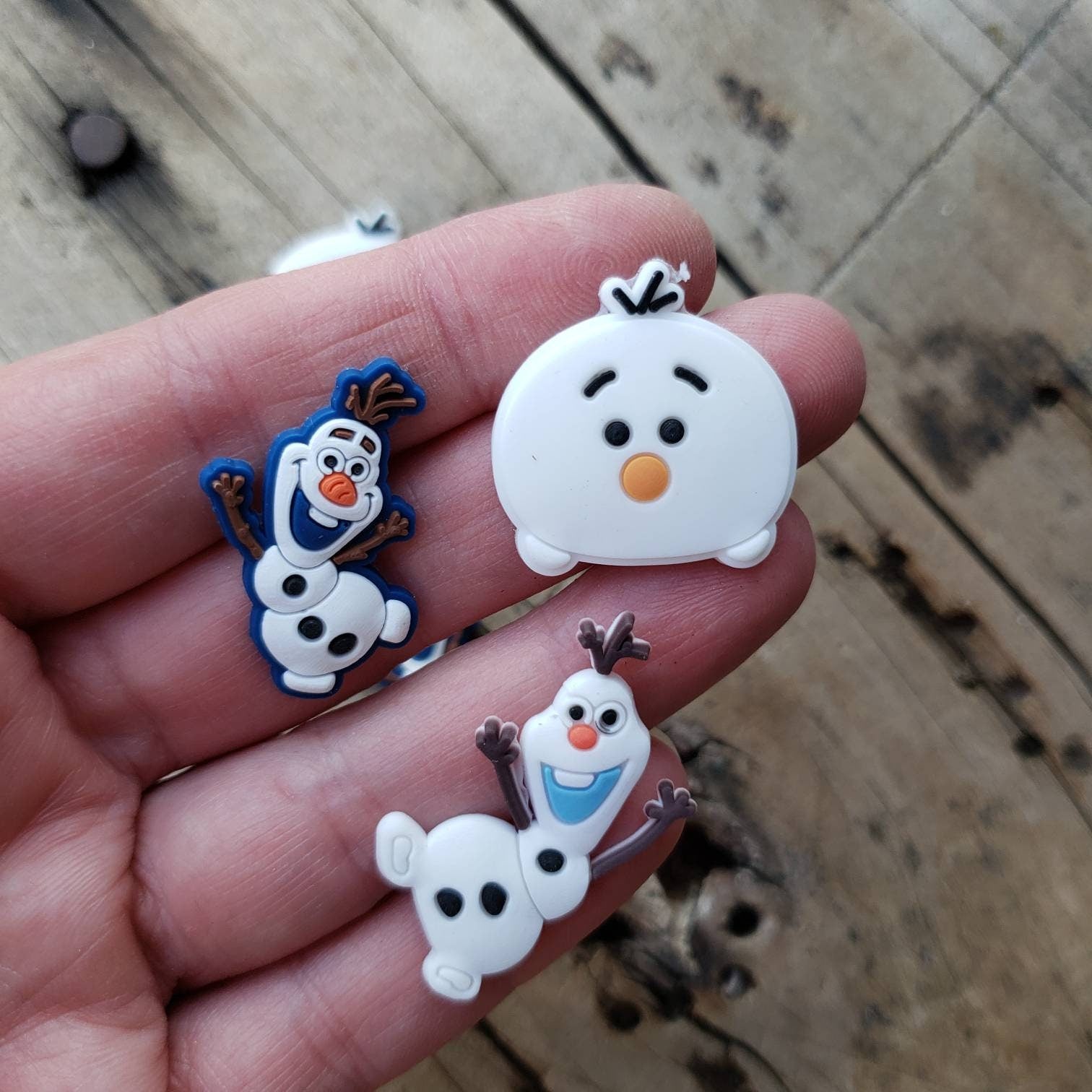 2pc Olaf Soft PVC Resin