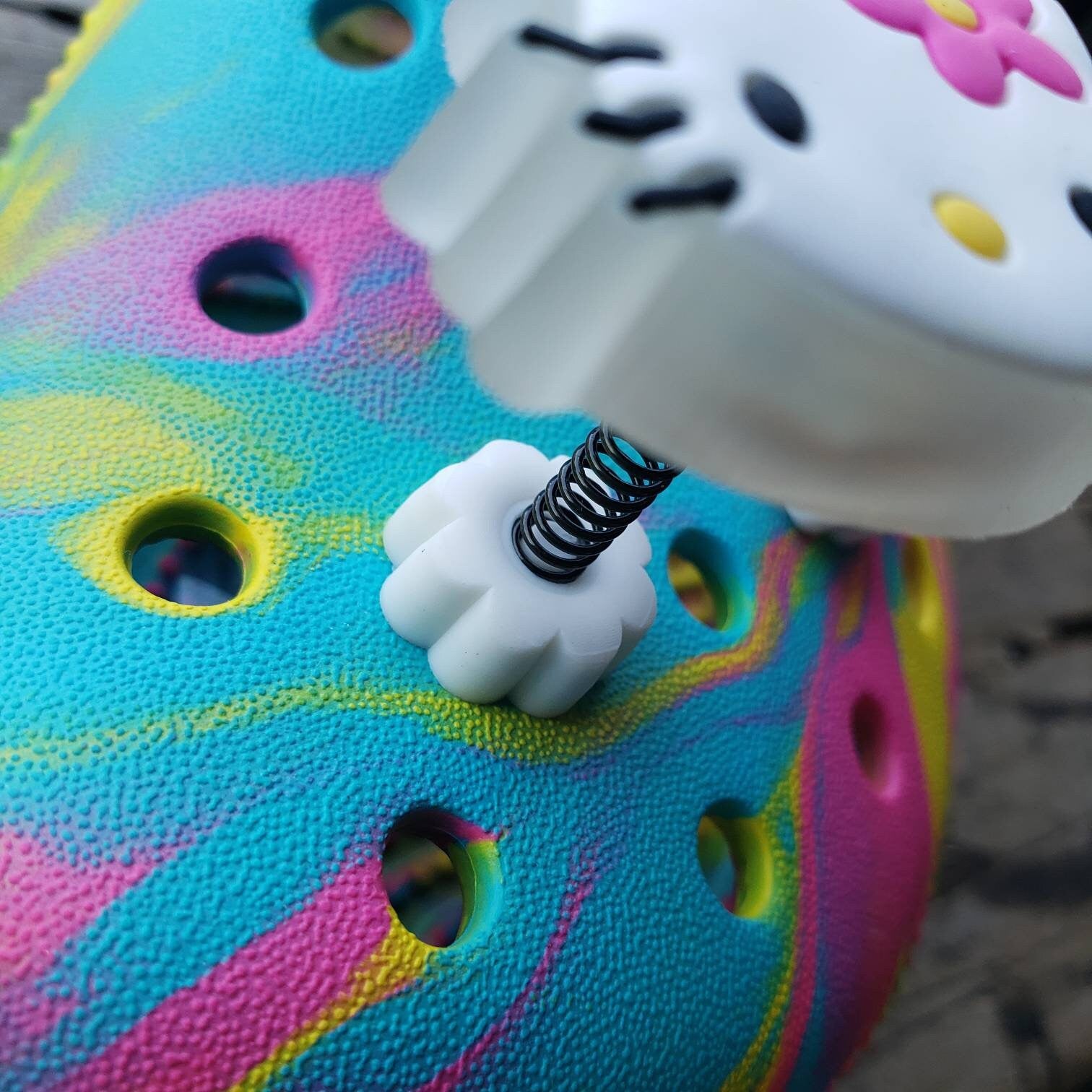 3D LED Spring Kitty and Owl Shoe Charms