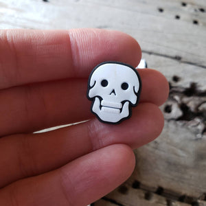 5pc Halloween Skeleton Shoe Charms