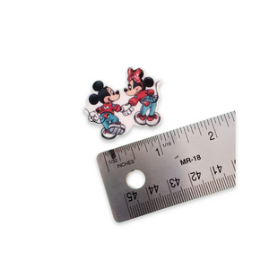 2pc Valentines Day Mouse Planar Resin