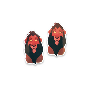 2pc Lion Planar Resin