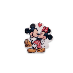 2pc Sweetheart Mice Planar Resin