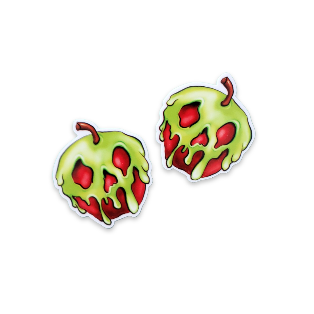 2pc Poison Apple Planar Resin